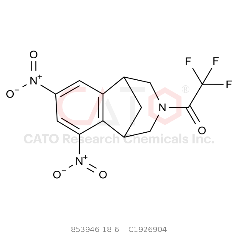CAS No.:853946-18-6,2,2,2-三氟-1-(1,2,4,5-四氢-6,8-二硝基-1,5-甲氧基-3H-3-苯并氮杂-3-基)乙酮