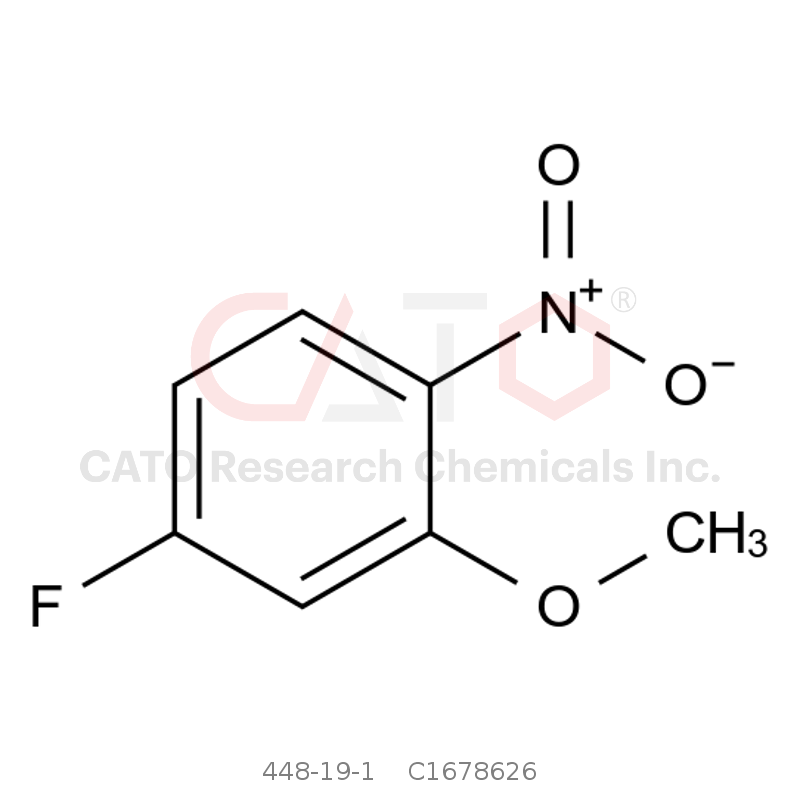 CAS No.:448-19-1,2-硝基-5-氟苯甲醚