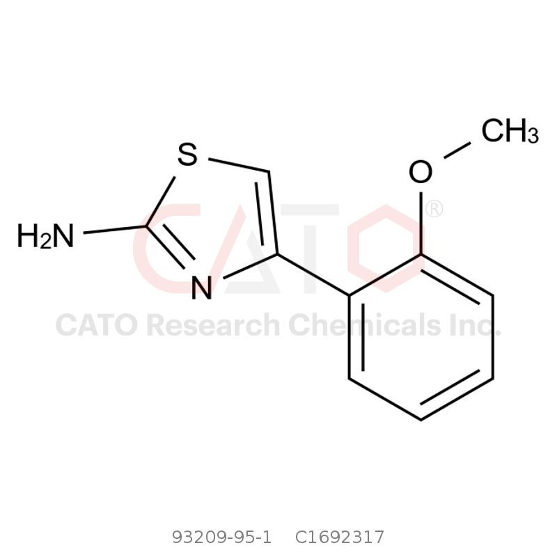 CAS No.:93209-95-1,4-(2-Methoxyphenyl)-1,3-thiazol-2-amine