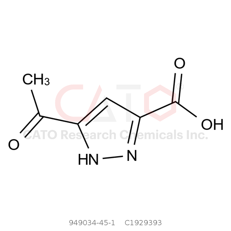 CAS No.:949034-45-1,949034-45-1
3-Acetyl-1H-pyrazole-5-carboxylic acid
DTXSID50587972