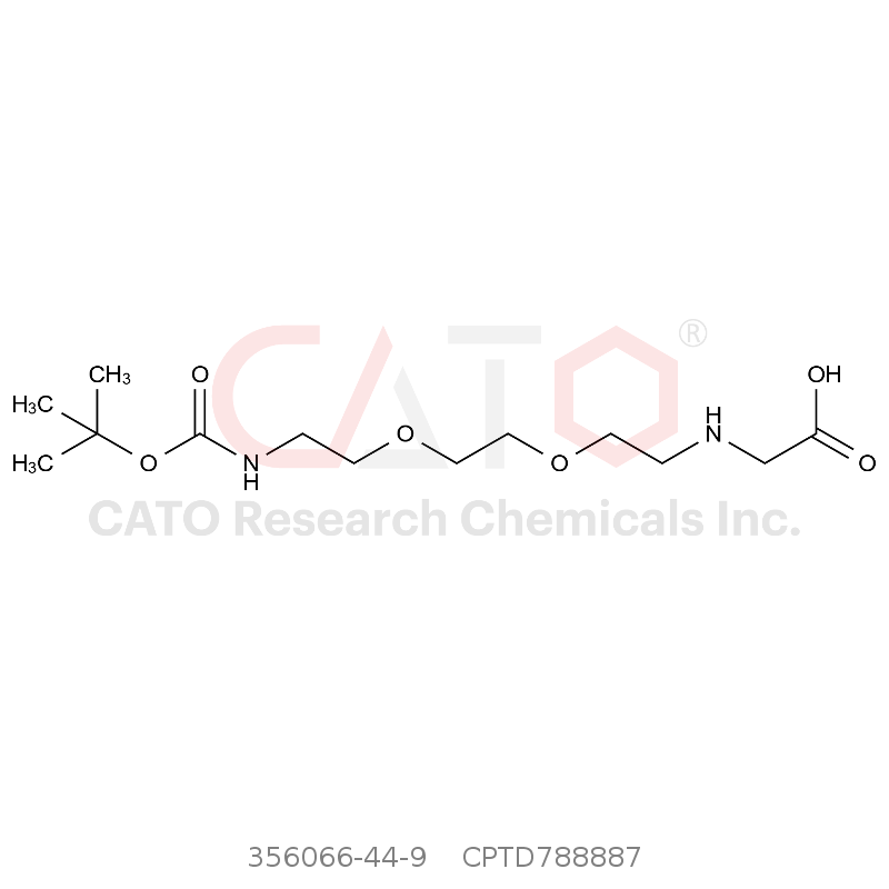 CAS No.:356066-44-9,氨基叔丁酯-二聚乙二醇-氨基-乙酸