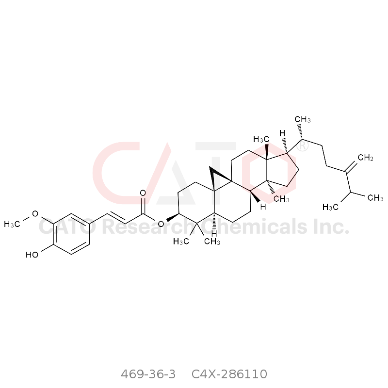 CAS No.:469-36-3,Oryzanol C (24-Methylene Cycloartanyl Ferulate)