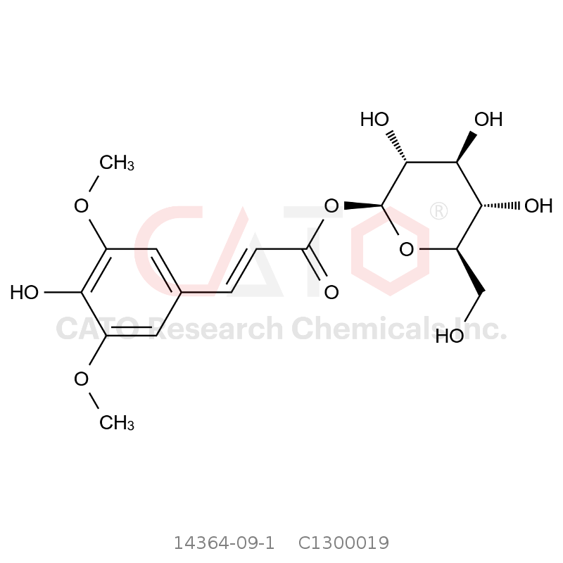 CAS No.:14364-09-1,芥子酸酰基β-D-葡萄糖苷