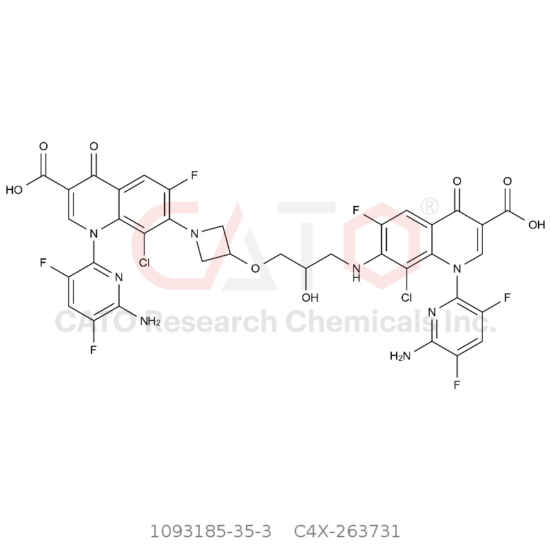 CAS No.:1093185-35-3,德拉沙星杂质31