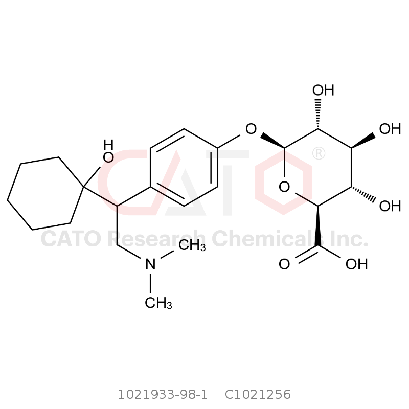 CAS No.:1021933-98-1,rac O-Desmethyl Venlafaxine Beta-D-Glucuronide