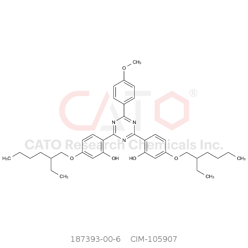 CAS No.:187393-00-6,6,6'-(6-(4-Methoxyphenyl)-1,3,5-triazine-2,4-diyl)bis(3-((2-ethylhexyl)oxy)phenol)