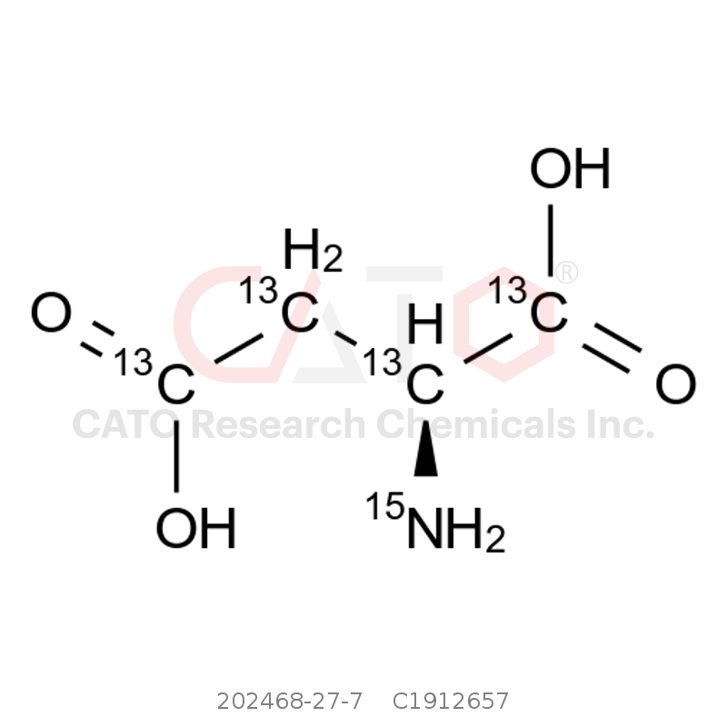 CAS No.:202468-27-7,L-Aspartic acid-13C4,15N