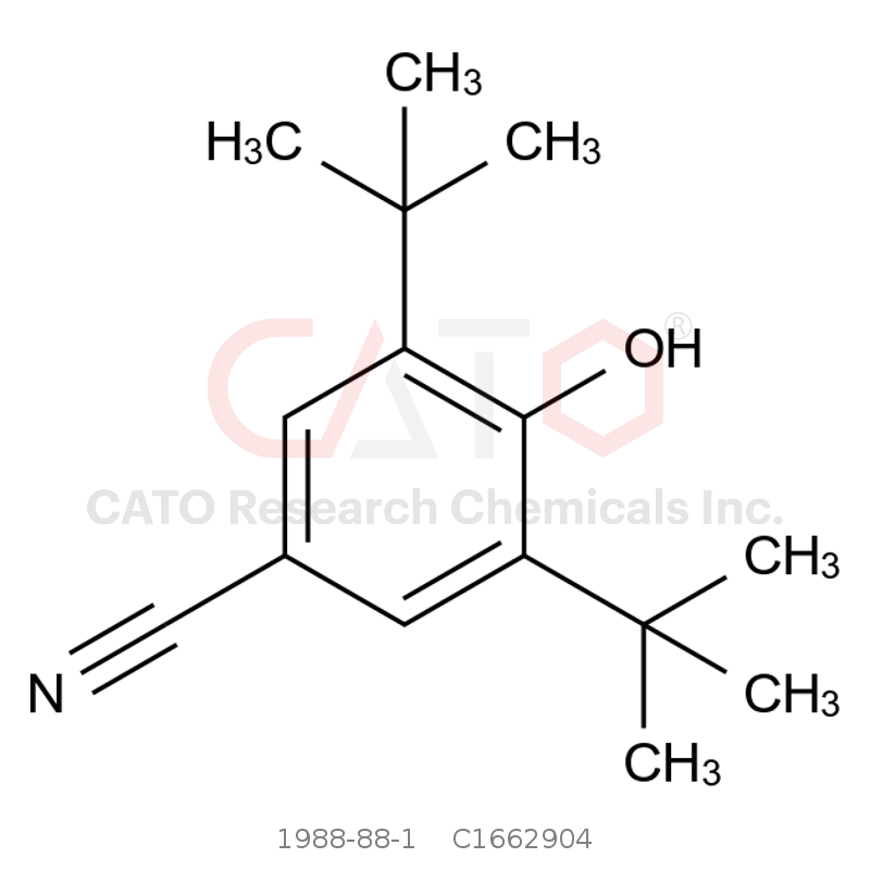 CAS No.:1988-88-1,3,5-二叔丁基-4-羟基苯腈