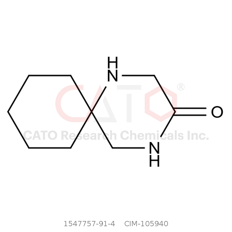 CAS No.:1547757-91-4,1,4-Diaza-spiro[5.5]undecan-3-one