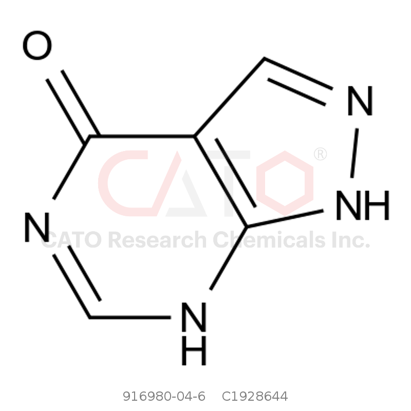 CAS No.:916980-04-6,1,7-二氢-4H-吡唑并[3,4-d]嘧啶-4-酮