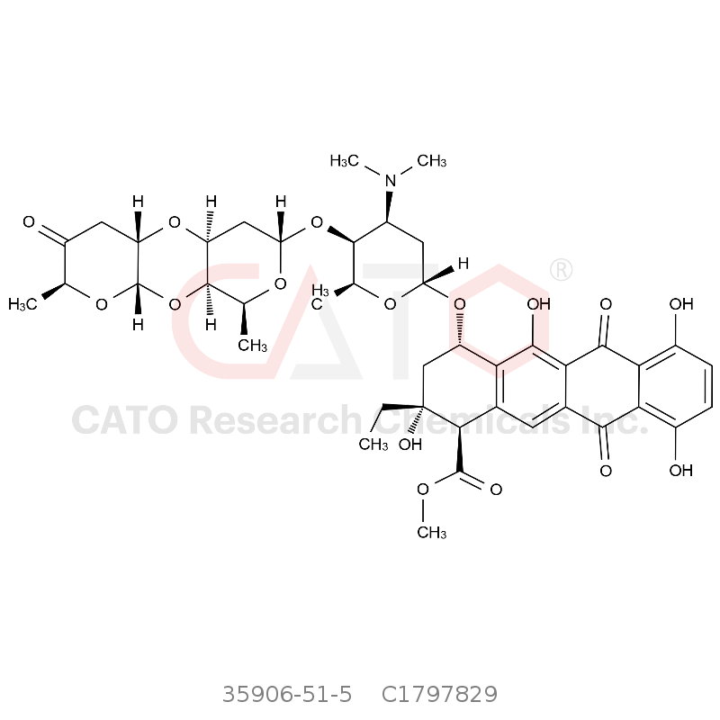 CAS No.:35906-51-5,Cinerubine B