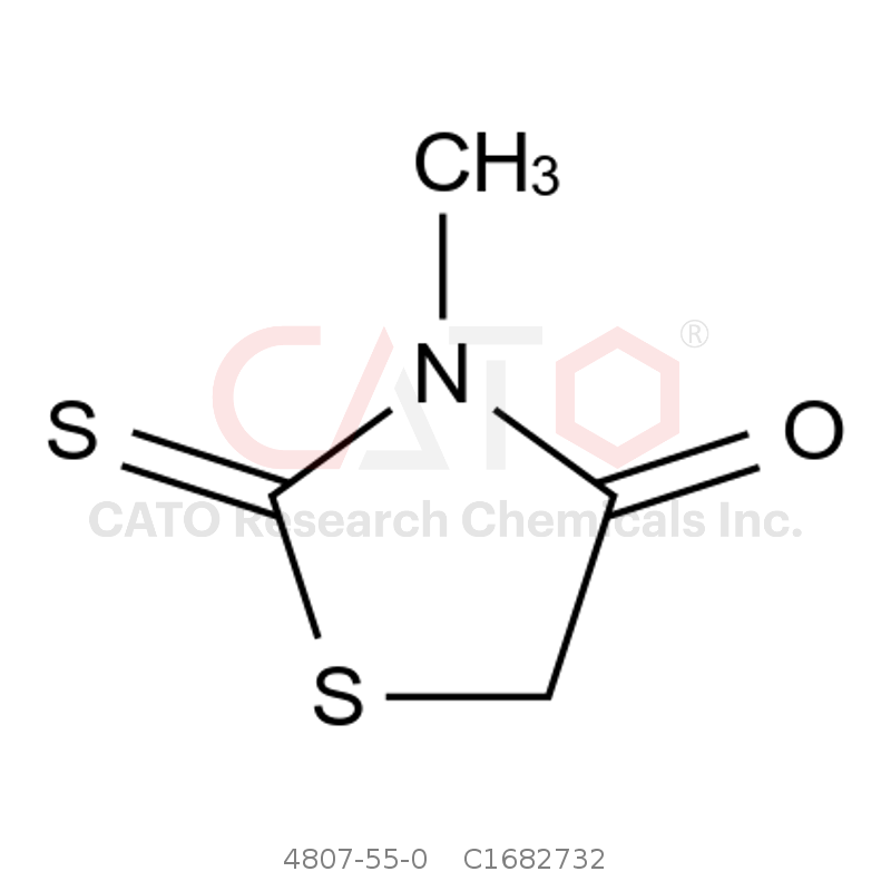 CAS No.:4807-55-0,3-甲基-2-硫代噻唑烷-4-酮