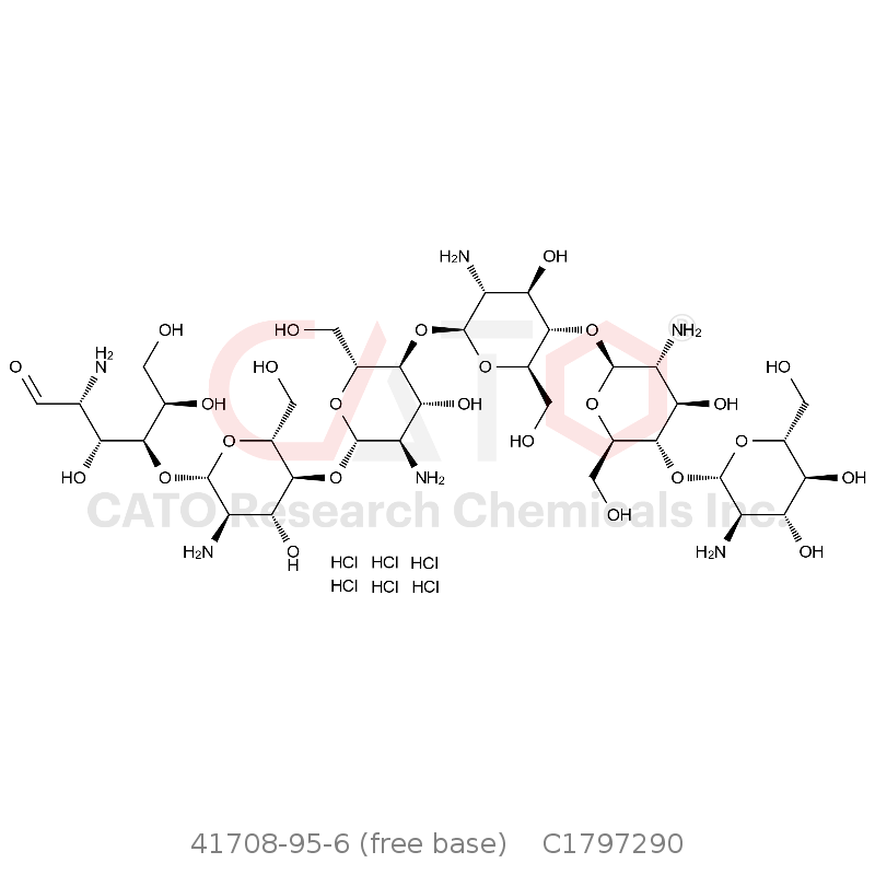 CAS No.:41708-95-6 (free base),Chitohexaose 6HCl