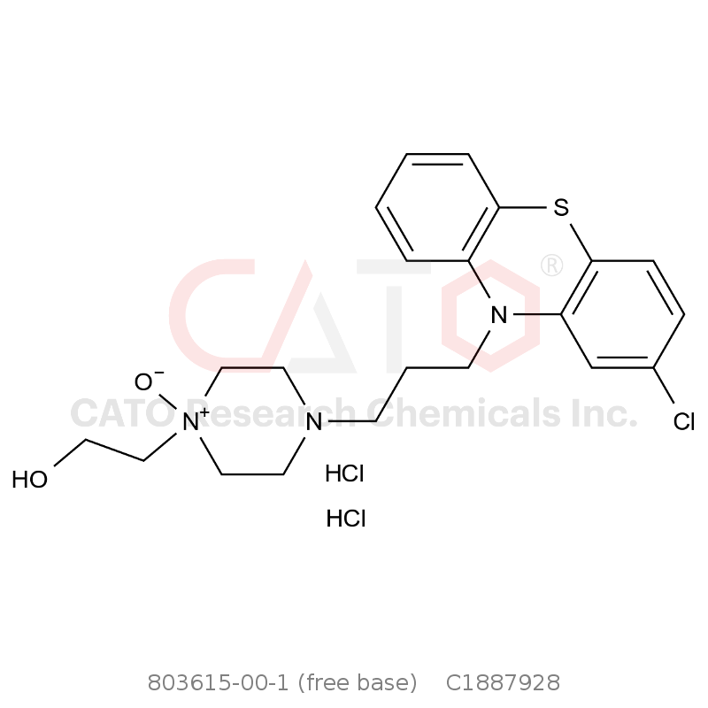 CAS No.:803615-00-1 (free base),奋乃静哌嗪N1-氧化物二盐酸盐
