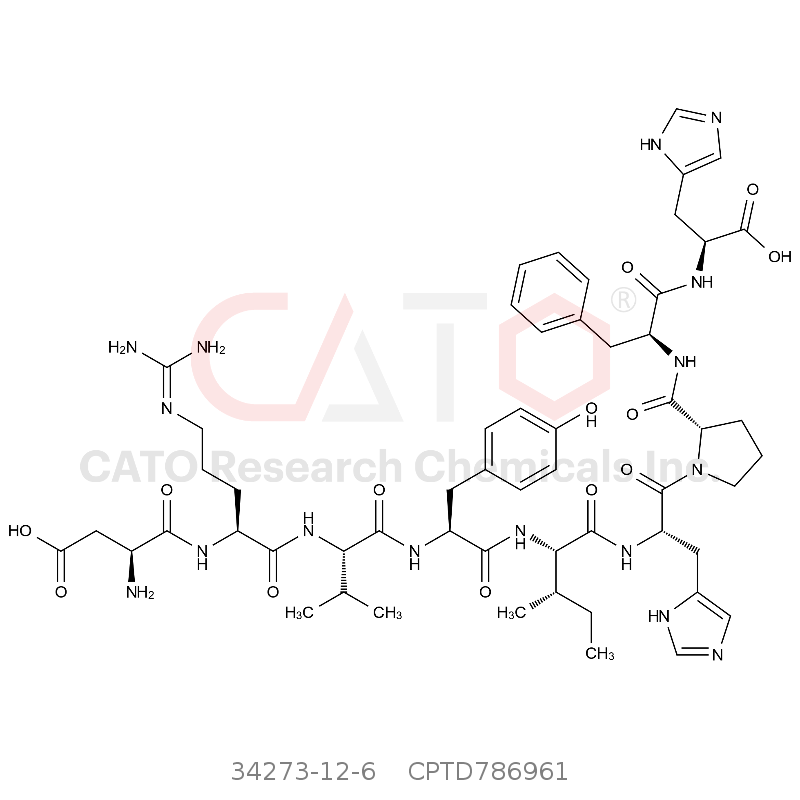CAS No.:34273-12-6,Angiotensin I (1-9)