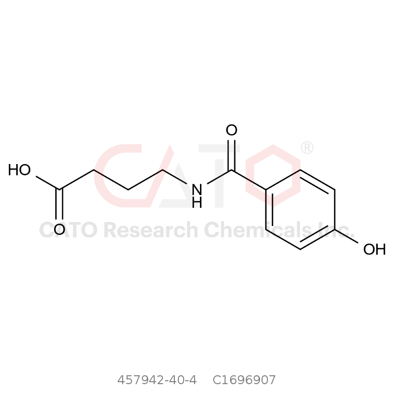 CAS No.:457942-40-4,4-(4-羟基苯甲酰胺基)丁酸