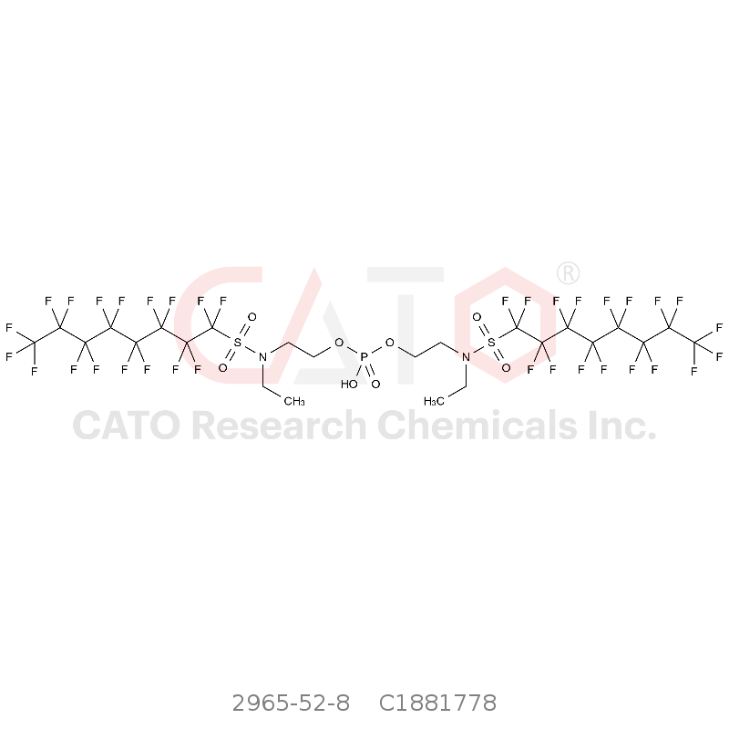 CAS No.:2965-52-8,N-乙基-N-（2-羟乙基）全氟辛烷磺酰胺磷酸酯