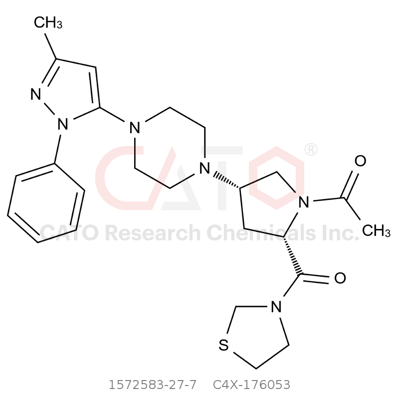 CAS No.:1572583-27-7,Teneligliptin Impurity 53