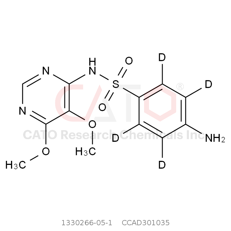 CAS No.:1330266-05-1,Sulfadoxine-d4
