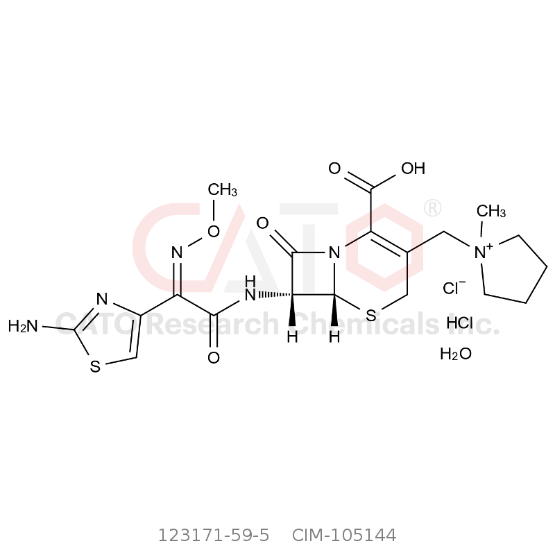 CAS No.:123171-59-5,Cefepime dihydrochloridum monohydricum