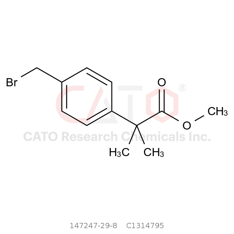 CAS No.:147247-29-8,2-(4-(溴甲基)苯基)-2-甲基丙酸甲酯