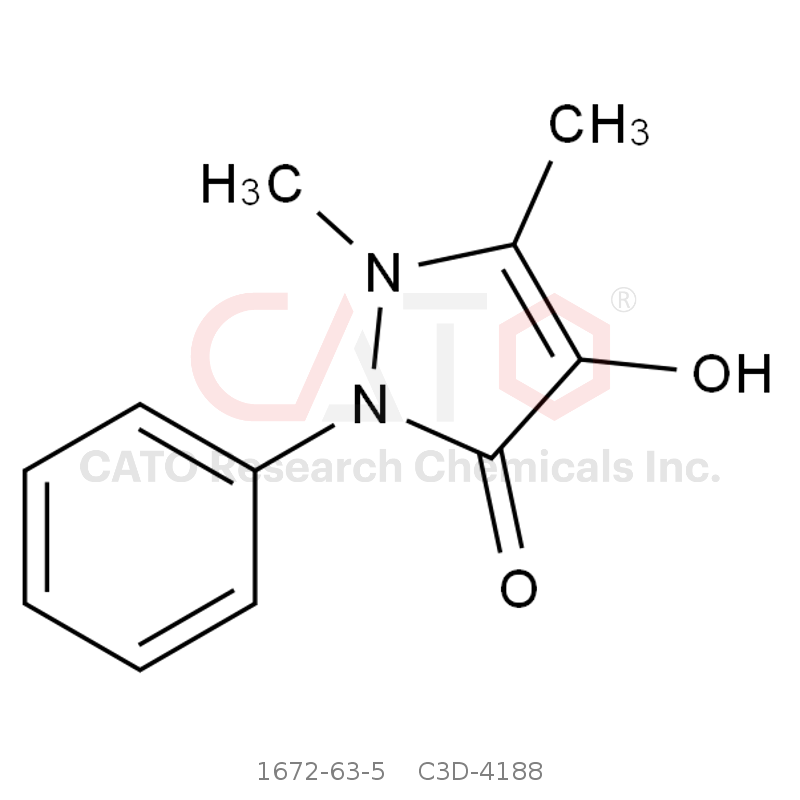 CAS No.:1672-63-5,4-羟基安替比林