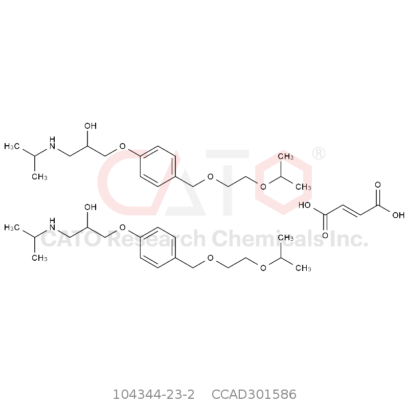 CAS No.:104344-23-2,富马酸比索洛尔