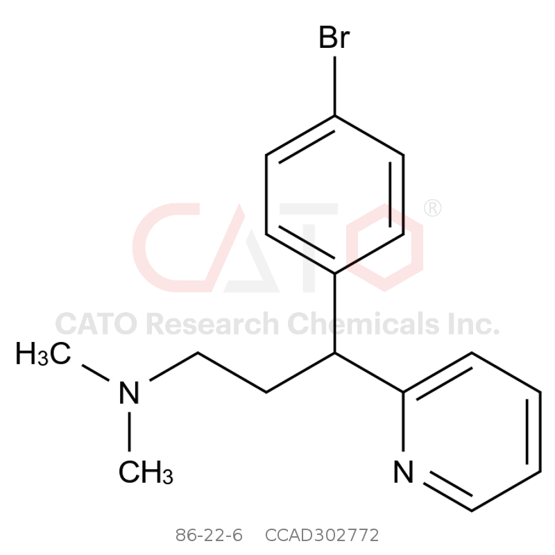 CAS No.:86-22-6,溴苯那敏