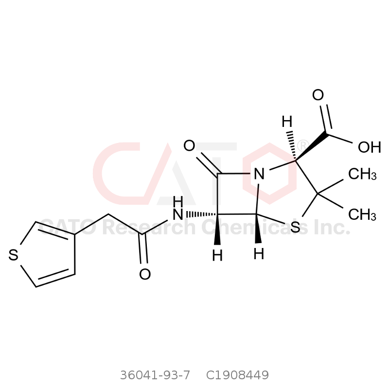 CAS No.:36041-93-7,替卡西林EP杂质A