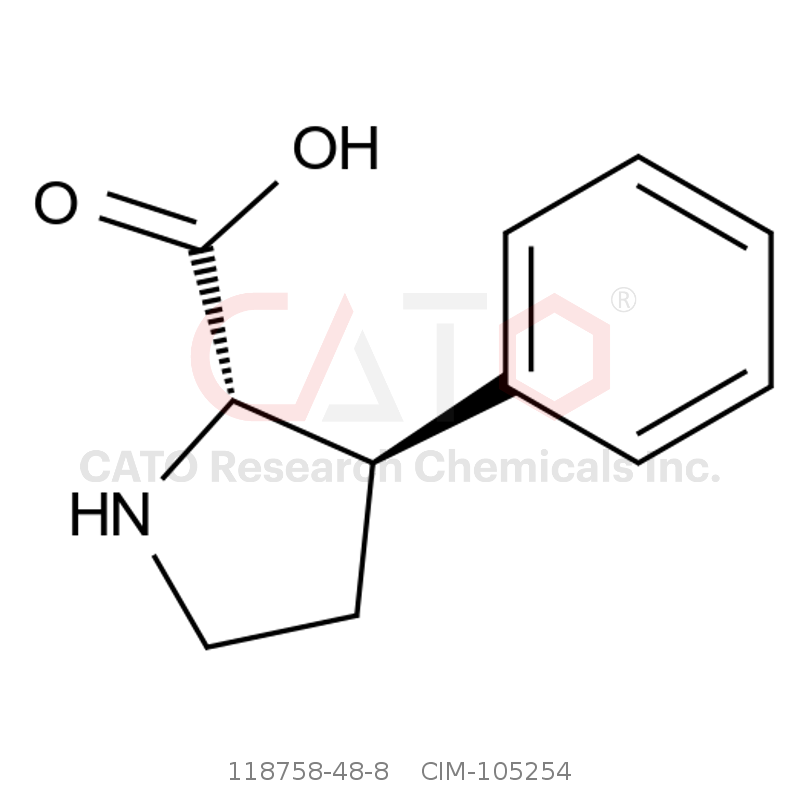 CAS No.:118758-48-8,(2S,3R)-3-phenylpyrrolidine-2-carboxylic acid