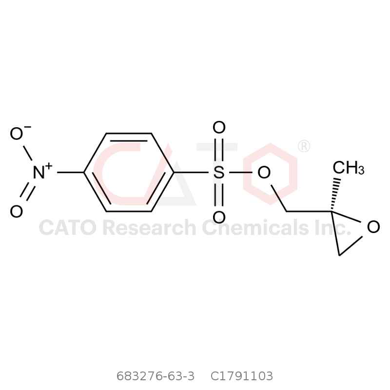 CAS No.:683276-63-3,(S)-(2-Methyloxiran-2-yl)methyl 4-nitrobenzenesulfonate
