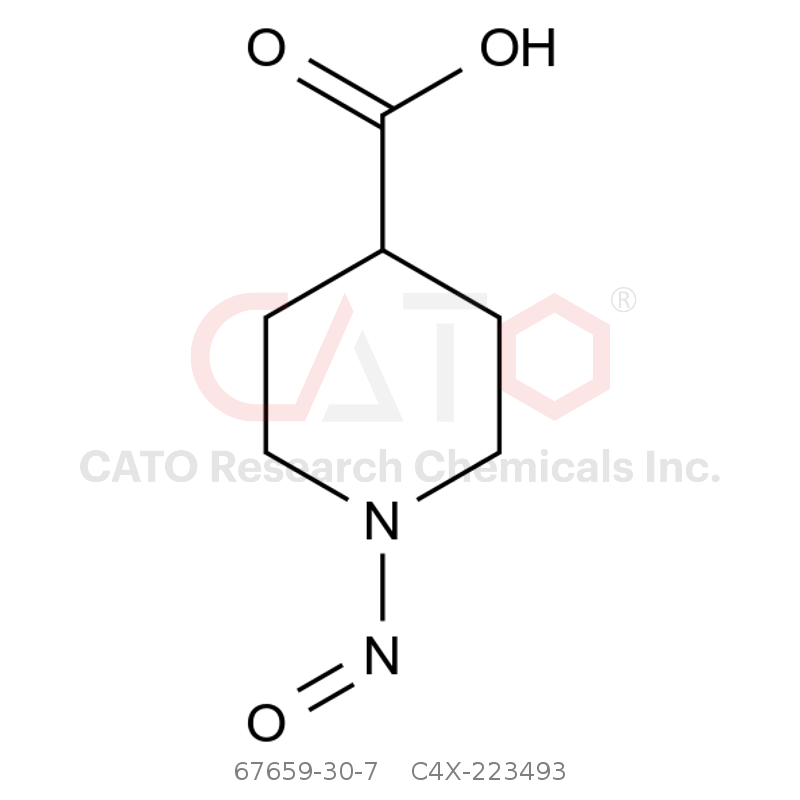 CAS No.:67659-30-7,(-)-1-Nitrosopiperidine-4-carboxylic acid
