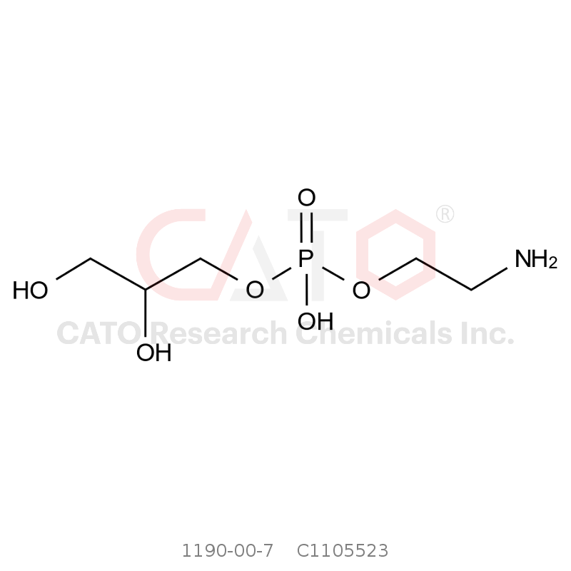 CAS No.:1190-00-7,2-胺乙基-2,3-二羟丙基-羟基磷酸酯