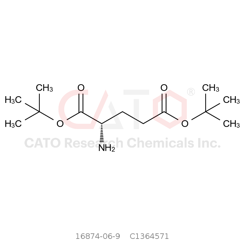 CAS No.:16874-06-9,L-Glutamic Acid Di-tert-butyl Ester