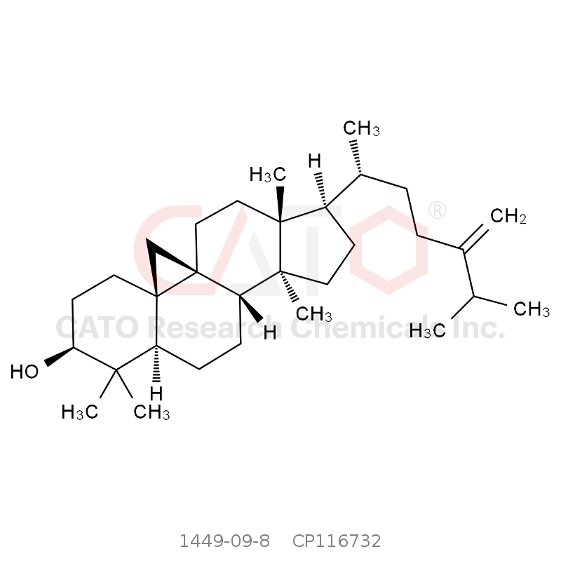 CAS No.:1449-09-8,24-Methylenecycloartan-3β-ol