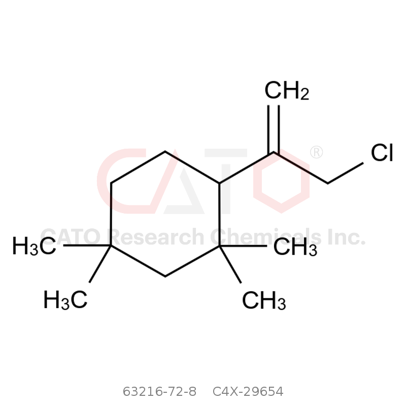 CAS No.:63216-72-8,2- (3-chloropropyl-1-en-2-yl) -1,1,5,5-tetramethylcyclohexane