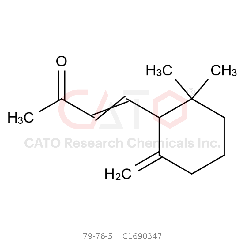 CAS No.:79-76-5,4-(2,2-Dimethyl-6-methylenecyclohexyl)-3-buten-2-one