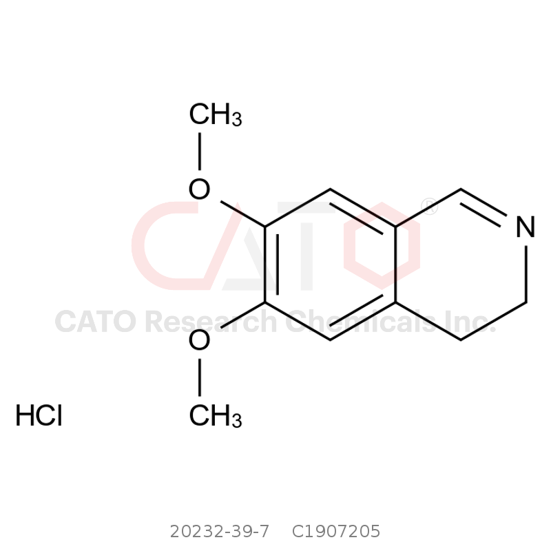 CAS No.:20232-39-7,3,4-Dihydro-6,7-dimethoxyisoquinoline HCl