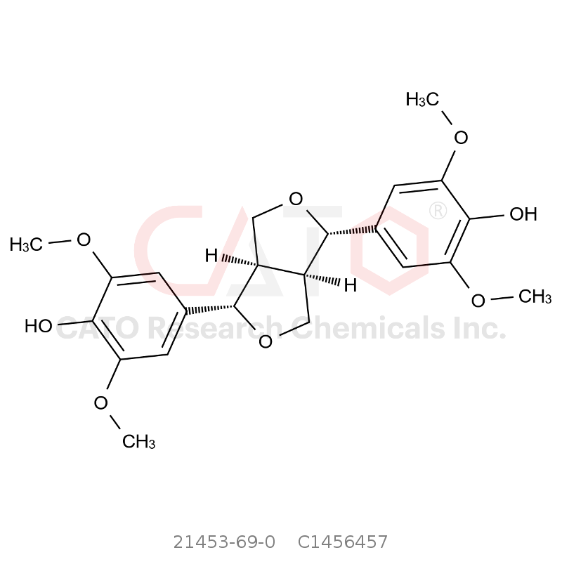 CAS No.:21453-69-0,(+)-Syringaresinol