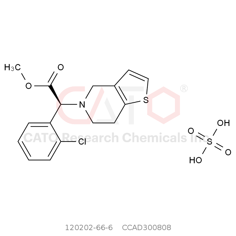 CAS No.:120202-66-6,硫酸氯吡格雷