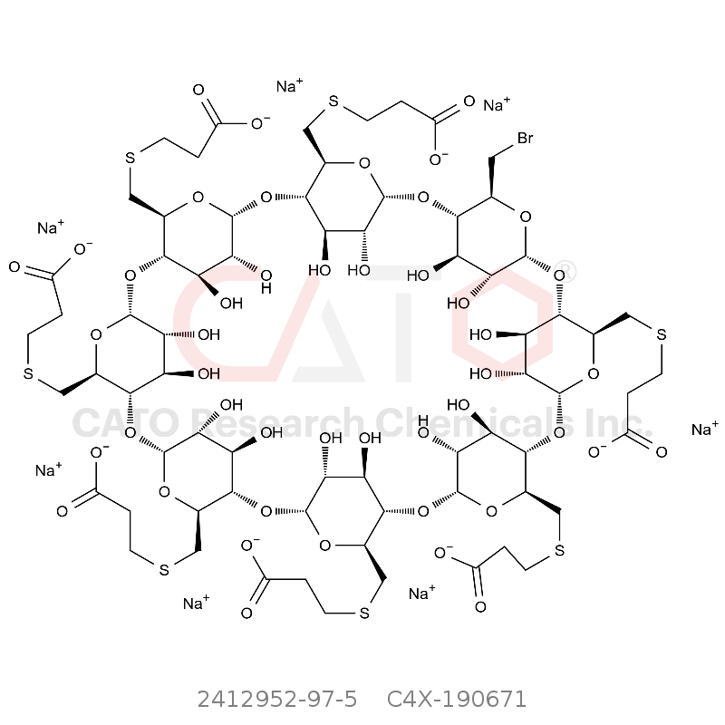 CAS No.:2412952-97-5,舒更葡糖杂质 Org48301  7*Na Salt