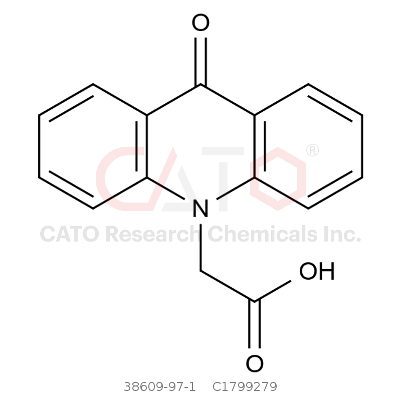 CAS No.:38609-97-1,9-氧代吖啶-10-乙酸