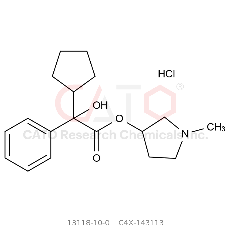 CAS No.:13118-10-0,格隆溴铵USP相关杂质B HCl