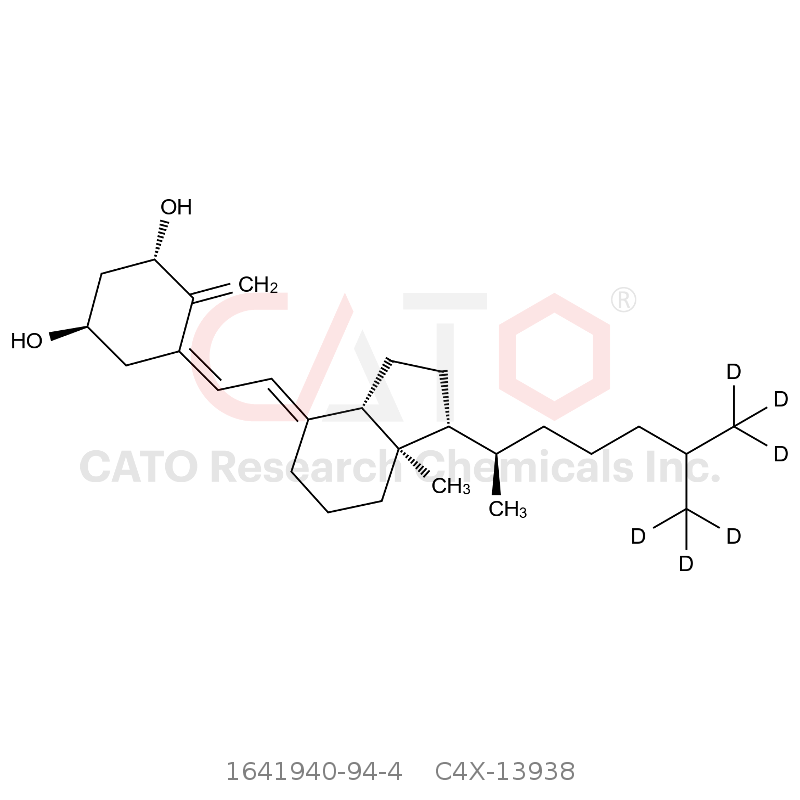 CAS No.:1641940-94-4,阿法骨化醇-d6