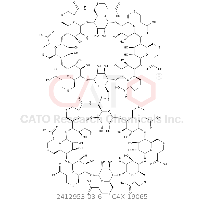 CAS No.:2412953-03-6 ,舒更葡糖杂质 Org139131-1