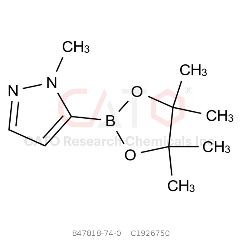 CAS No.:847818-74-0,1-甲基-1H-吡唑-5-硼酸频哪醇酯