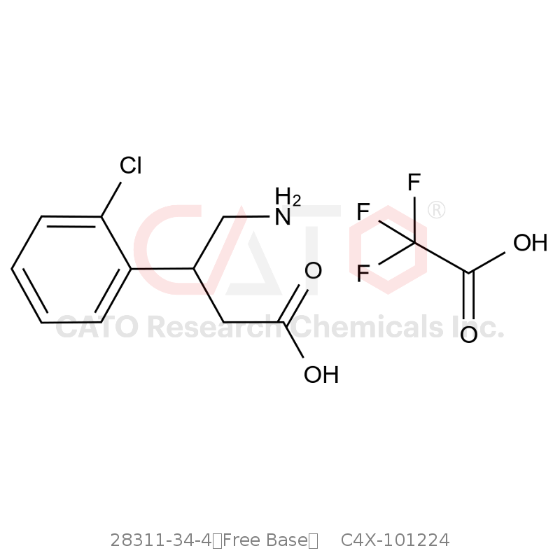CAS No.:28311-34-4（Free Base）,巴氯芬杂质24