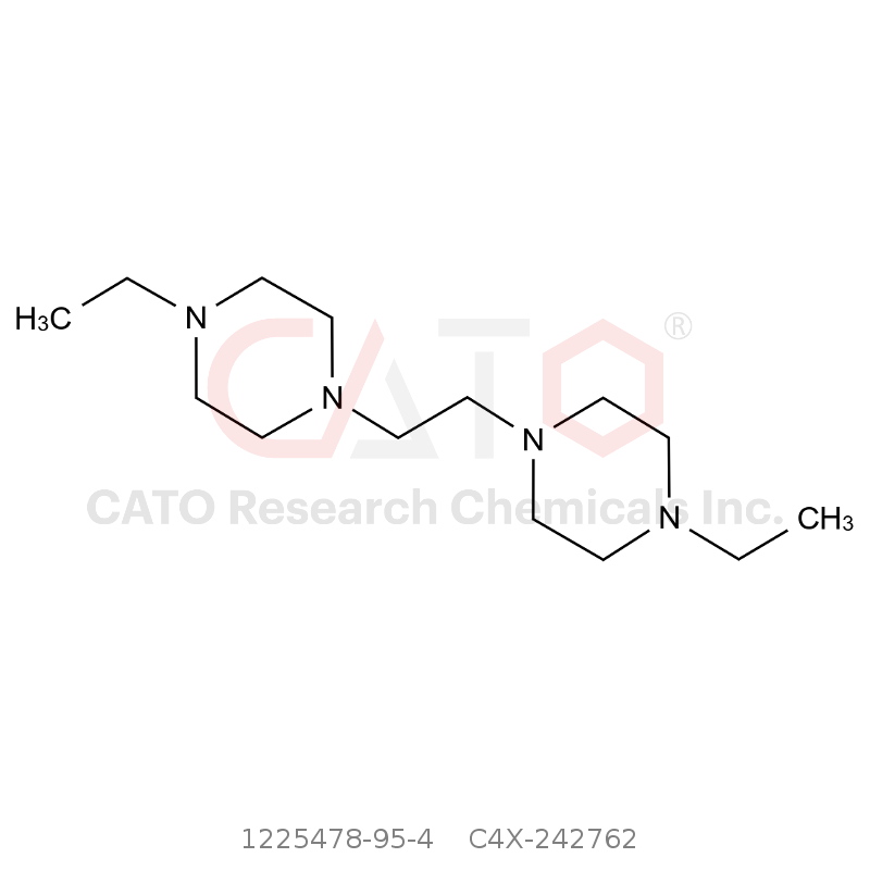 CAS No.: 1225478-95-4,1,2-bis(4-ethylpiperazin-1-yl)ethane