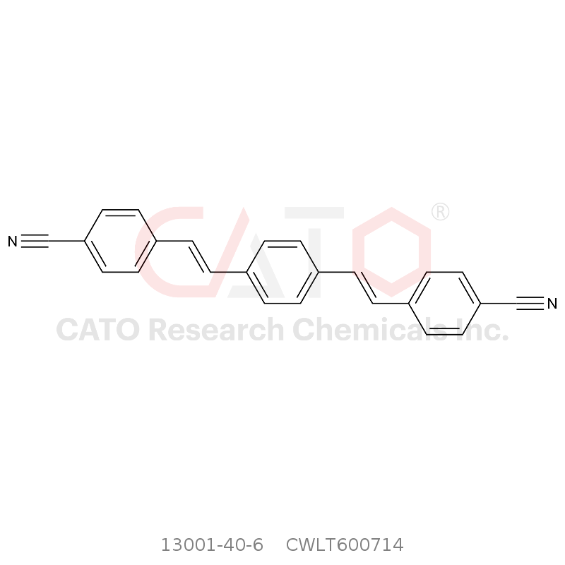 CAS No.:13001-40-6,4,4＇-(1,4-Phenylenebis(ethene-2,1-diyl))dibenzonitrile