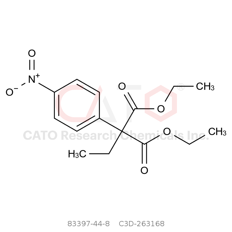 CAS No.:83397-44-8,2-乙基-2-（4-硝基苯基）丙二酸二乙酯